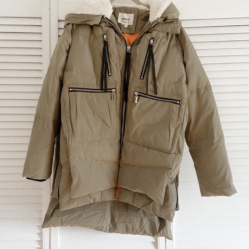 Orolay down jacket super warm great condition size XS